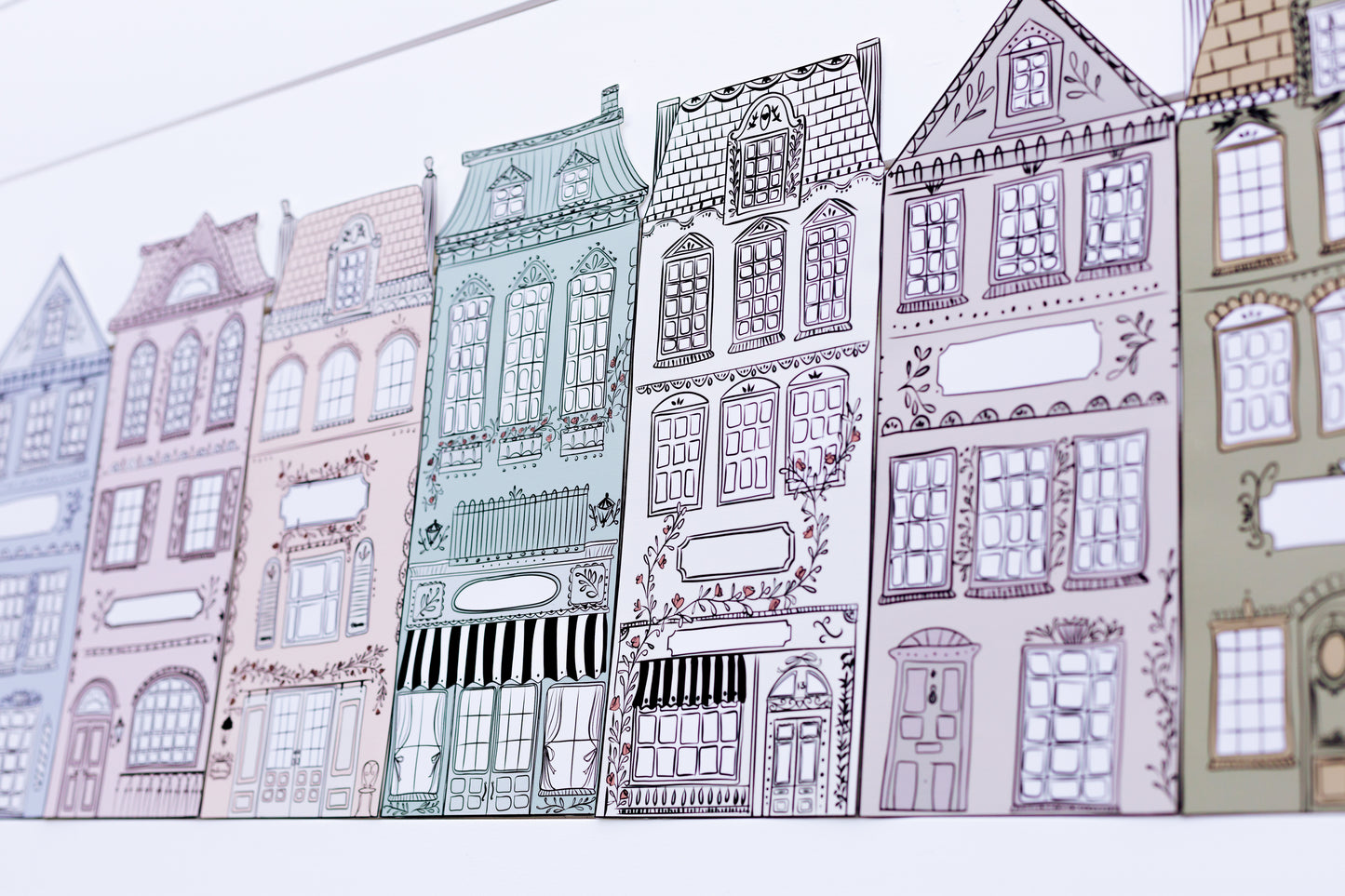 Paper Houses Print and Play - Large