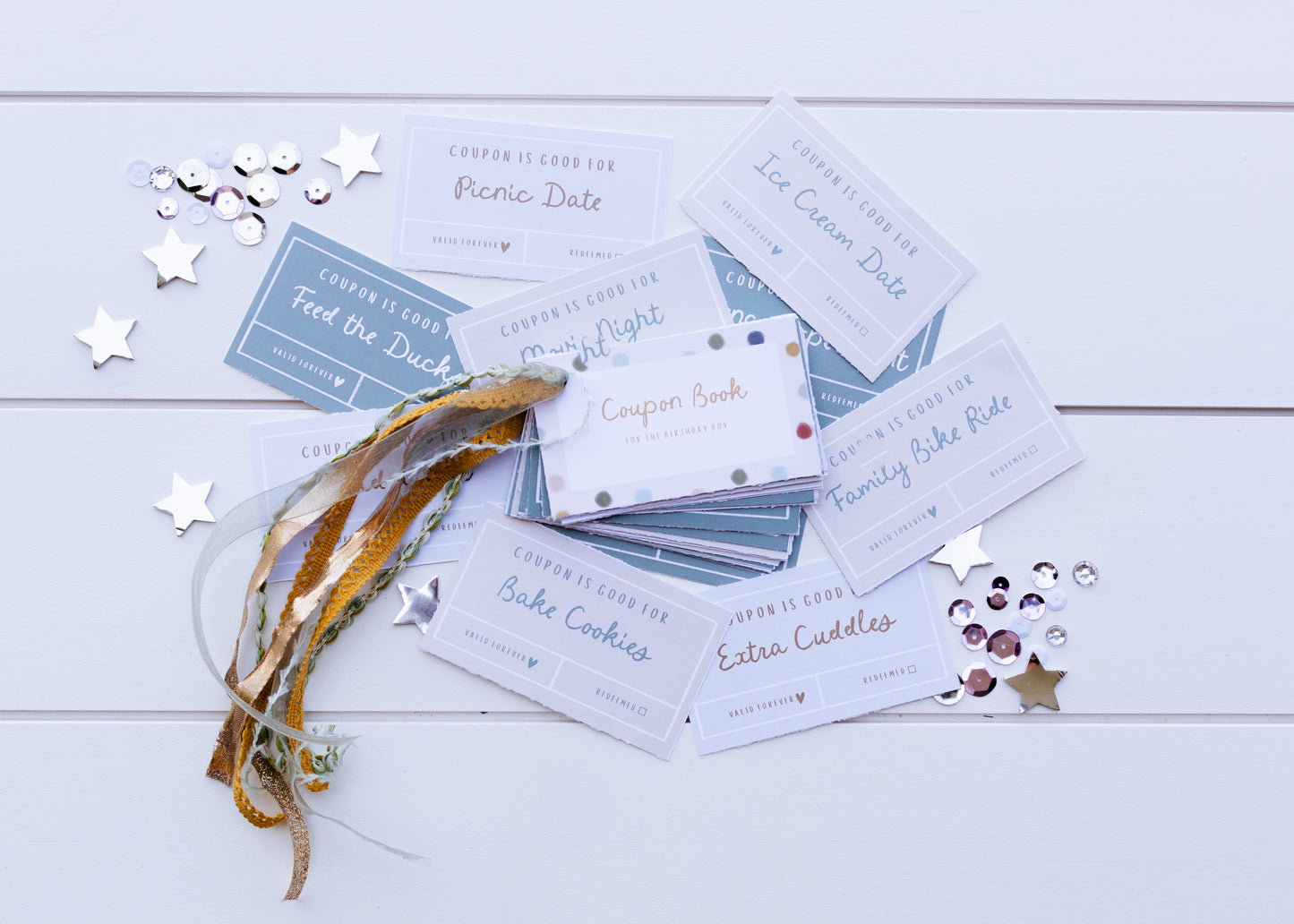 The Birthday Boy Coupon Book