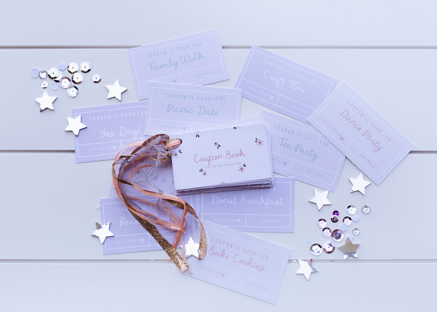 The Birthday Girl Coupon Book