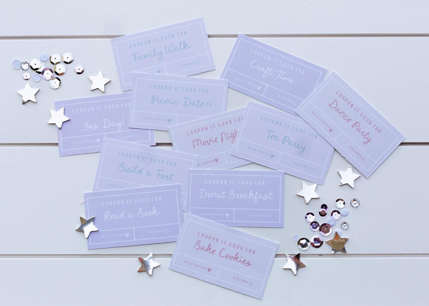 The Birthday Girl Coupon Book