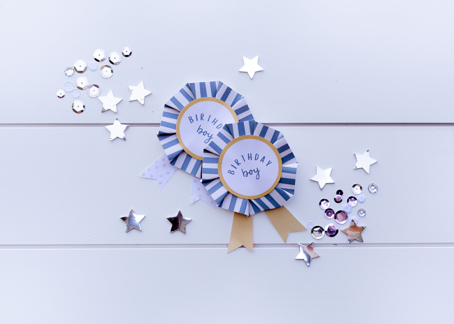 Birthday Boy Rosette