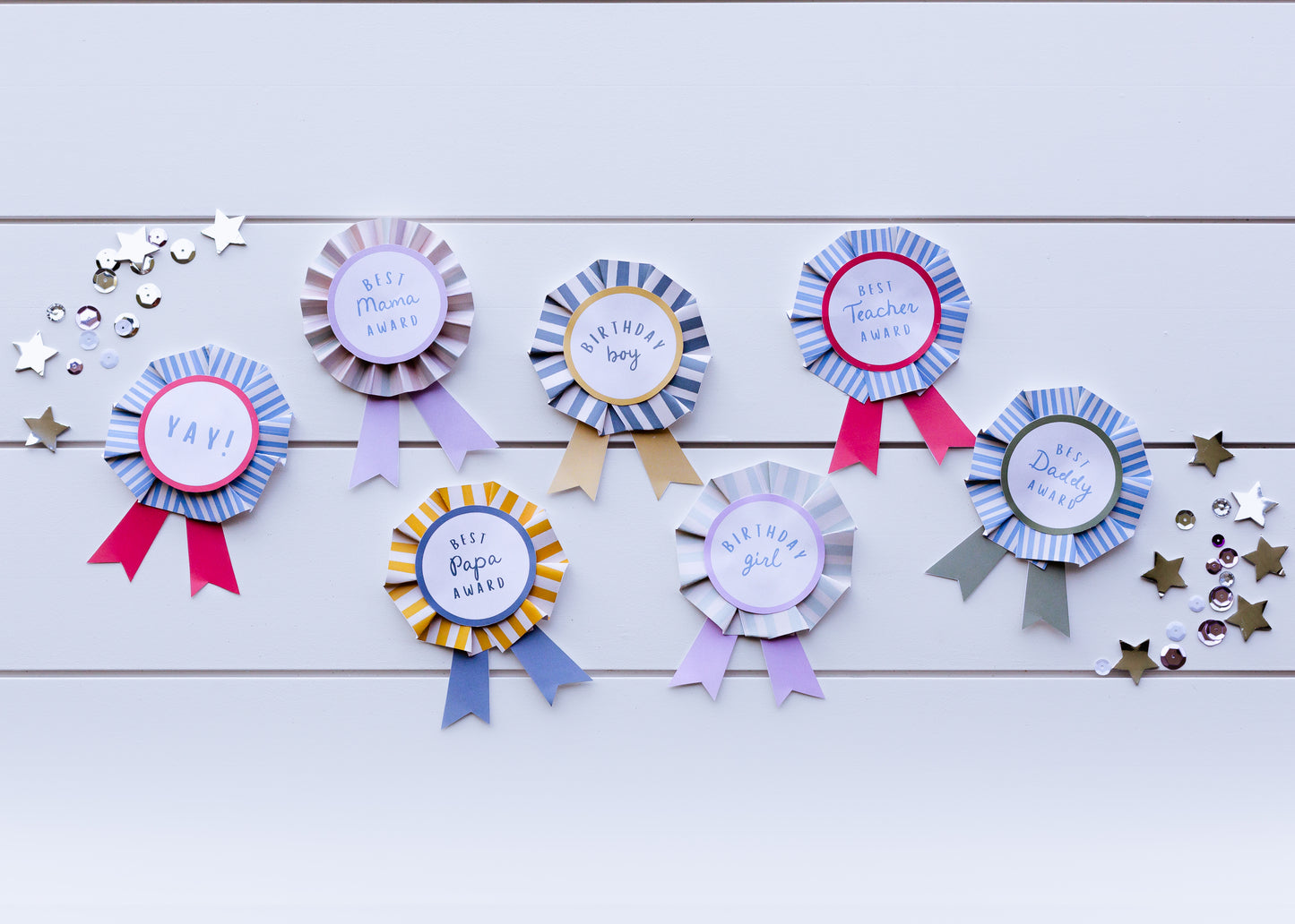 Celebrate Rosette