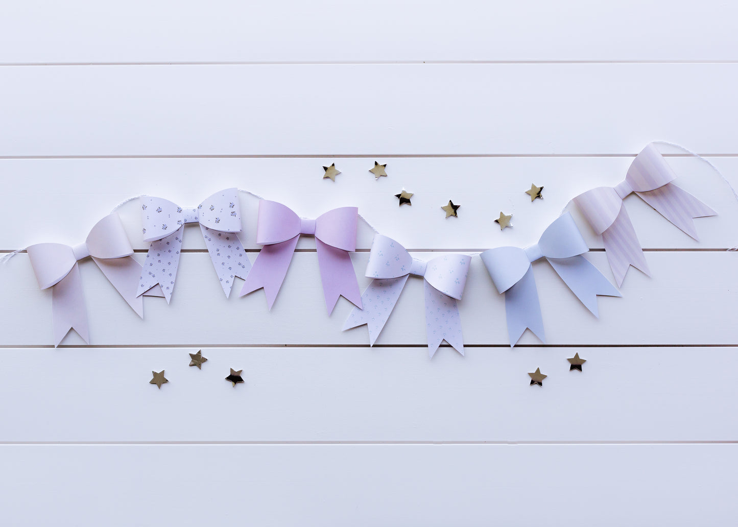 Paper Bow Garland - Standard