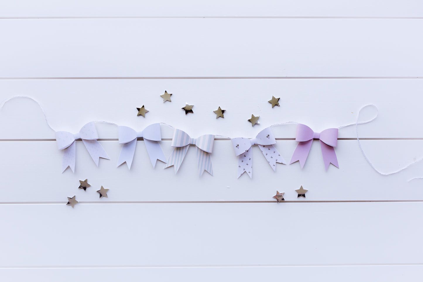 Paper Bow Garland - Standard
