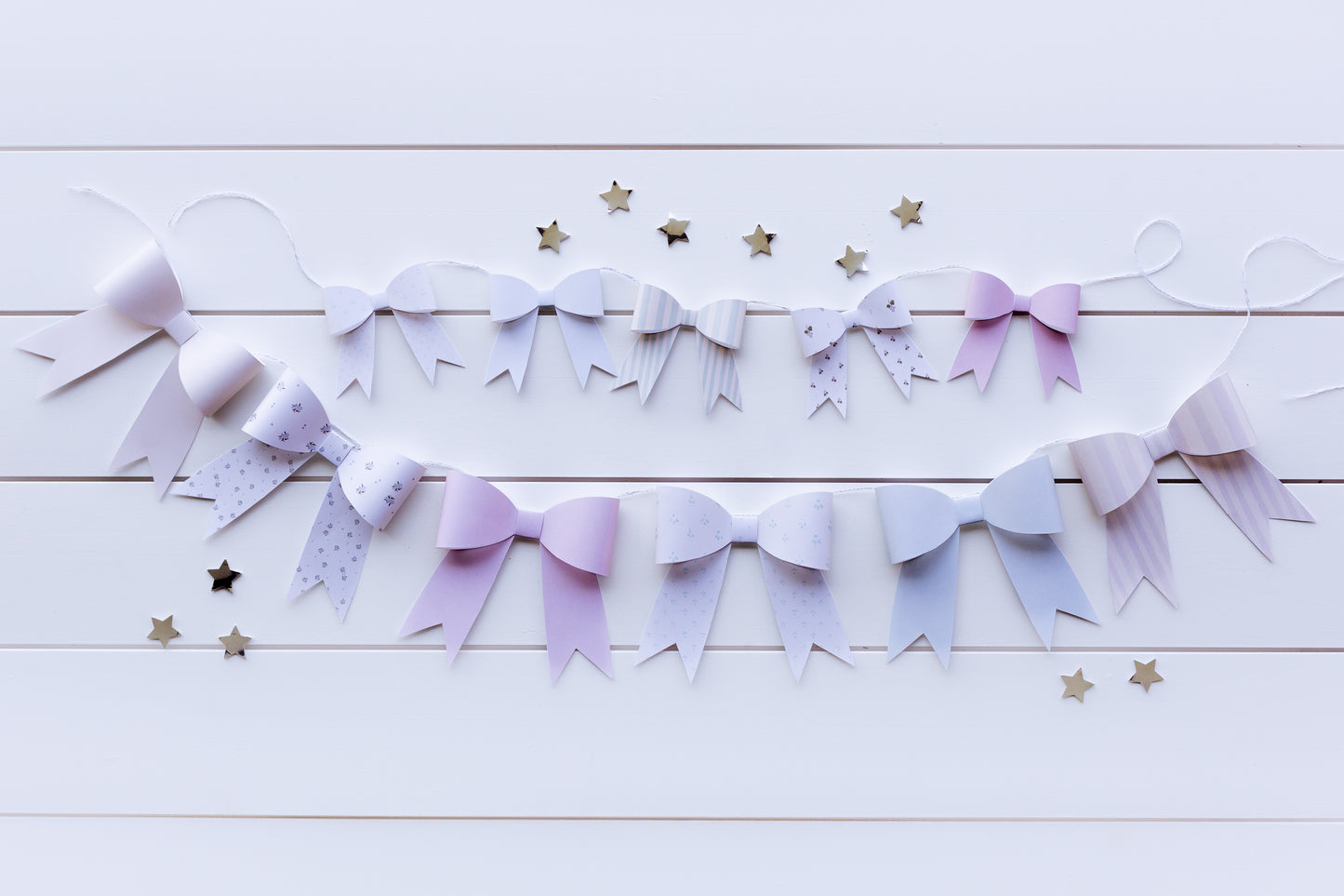 Paper Bow Garland - Standard