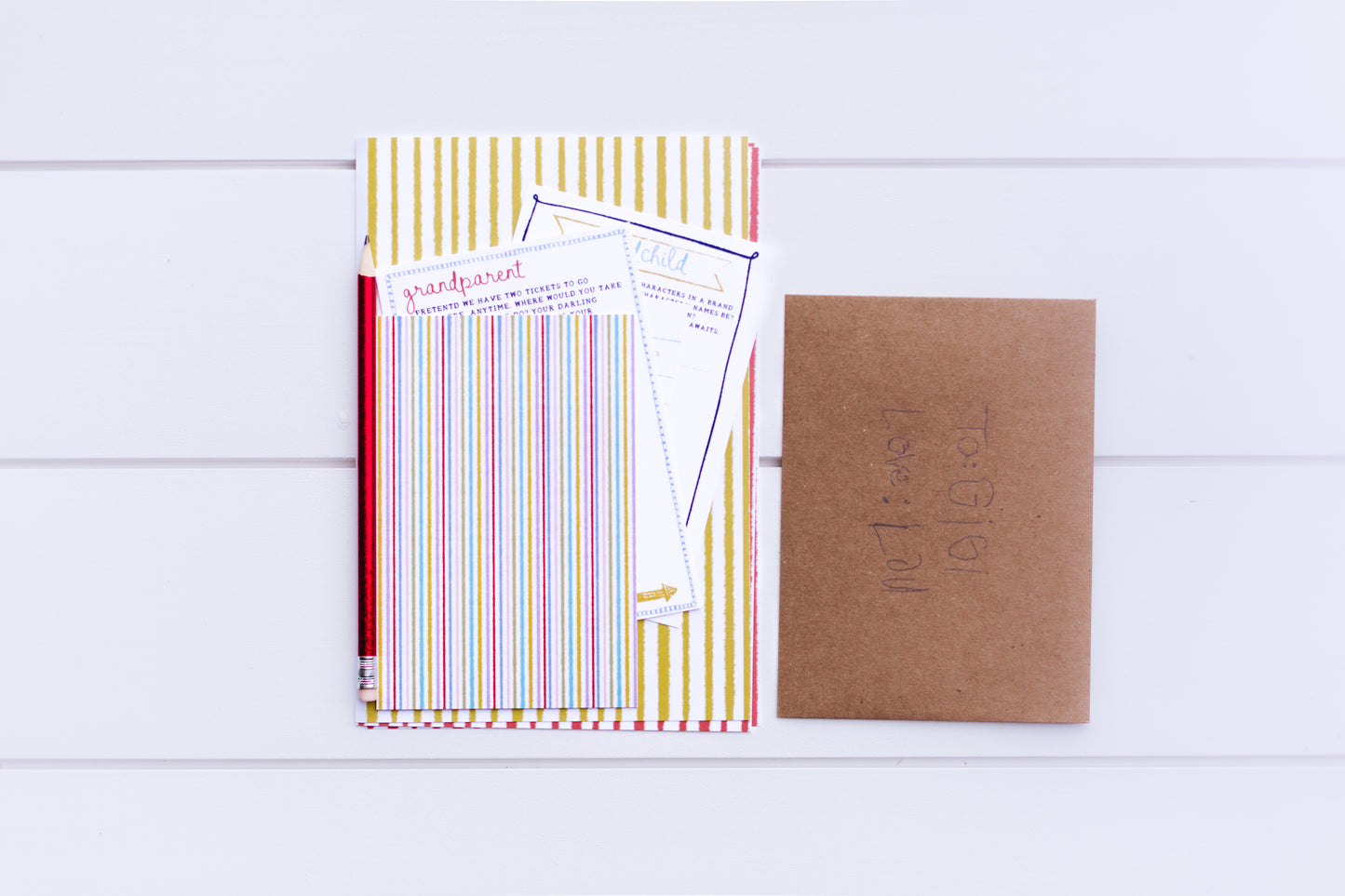 To My Marvelous Grandparent - Pen Pal Kit