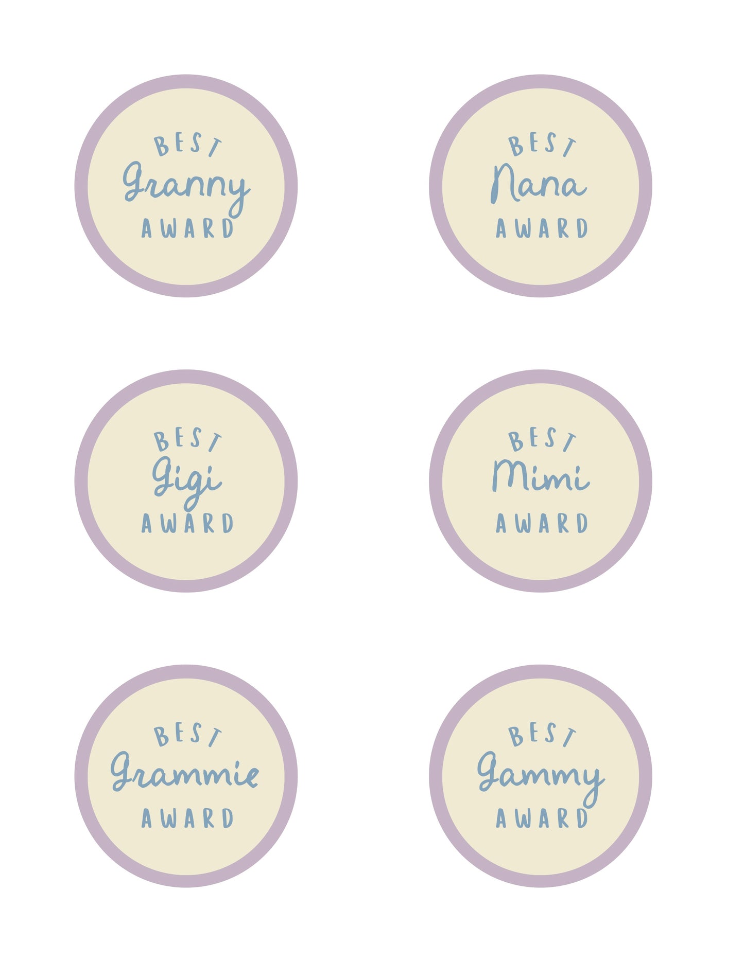 Best Grandma Rosette